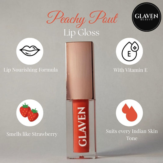 Peachy Pout - Lip Gloss
